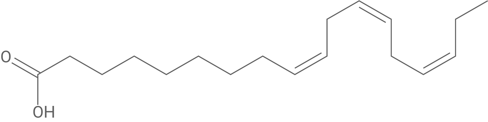 Strukturformel einer chemischen Verbindung mit Hydroxyl- und Carbonylgruppen.